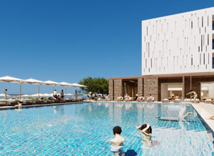 Tinos Beach Hotel in Kionia, Greece